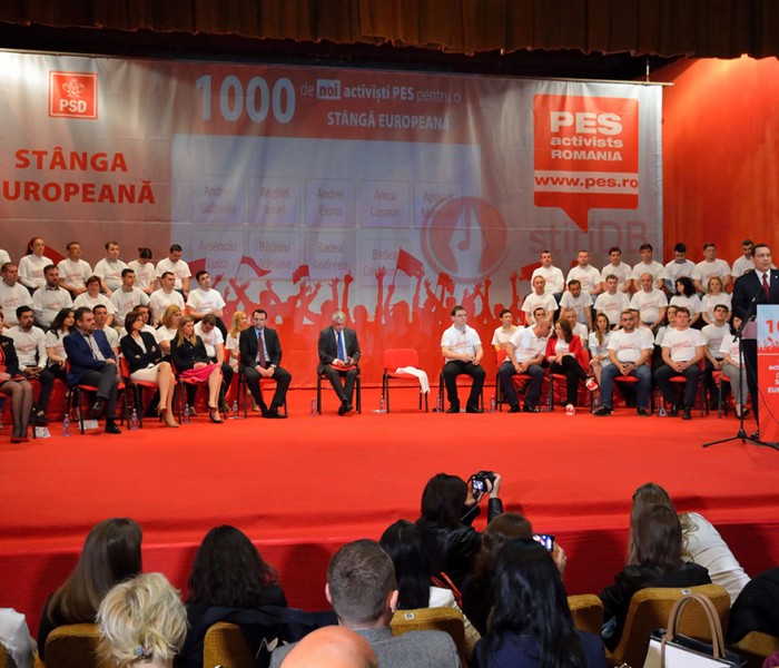 Târgovişte: 1.000 noi membri PES, Victor Ponta prezent la eveniment (foto)