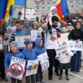 Protest de solidaritate cu Roşia Montană (foto)