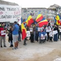 Protest de solidaritate cu Roşia Montană (foto)