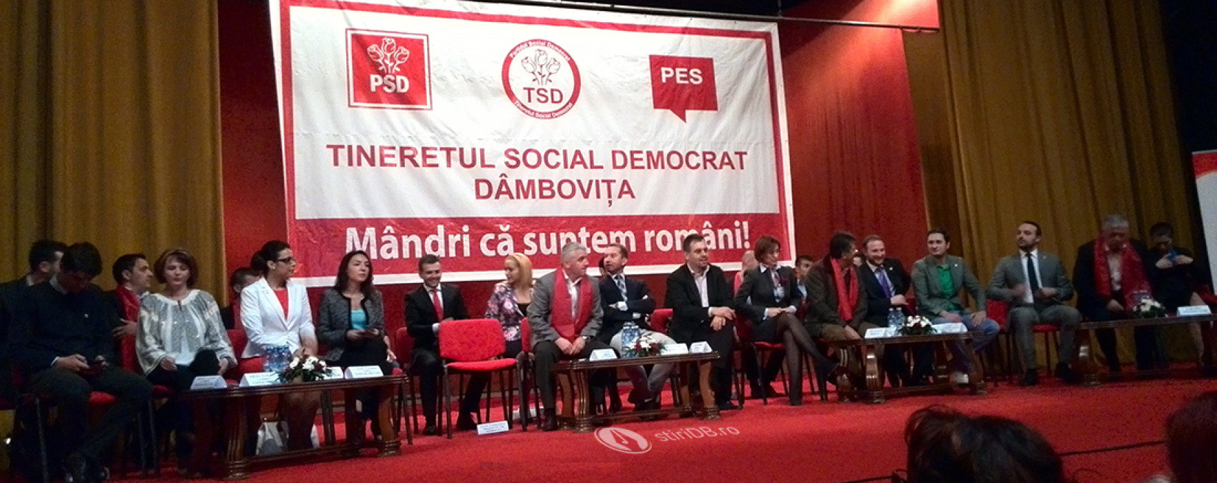 Miting electoral organizat de organizaţia de tineret a PSD Dâmboviţa