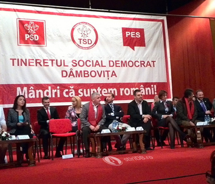 Miting electoral organizat de organizaţia de tineret a PSD Dâmboviţa