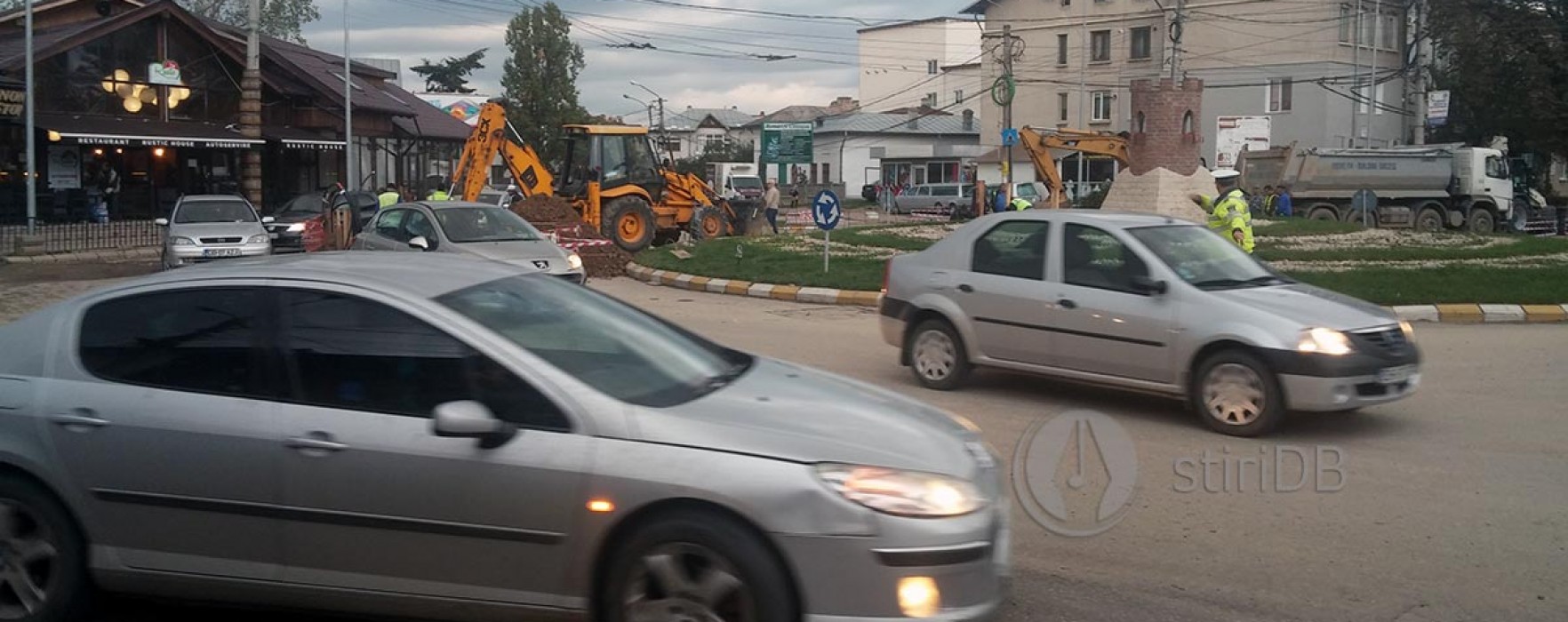 Târgovişte: Circulaţie blocată, sâmbătă, pentru asfaltare în sensul giratoriu de la intersecţia T. Vladimirescu, Băltăreţu şi I.C. Brătianu