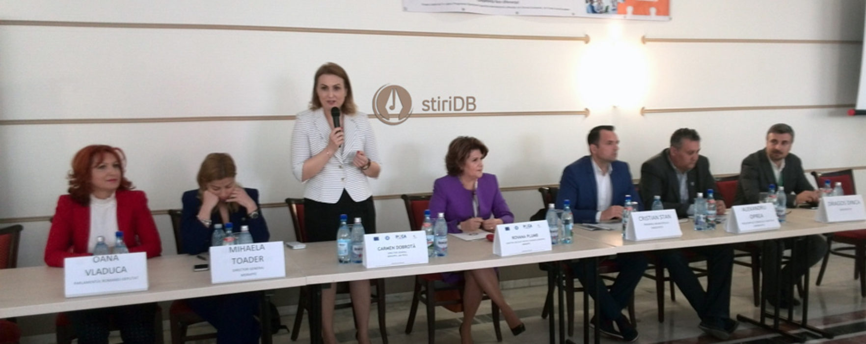 Ministrul Rovana Plumb, prezentă la Târgovişte la caravana de promovare a Programului Operaţional Capacitate Administrativă