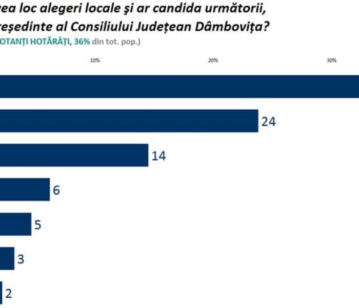 Locale2020 Cel mai recent sondaj făcut public arată că PSD câştigă în Dâmboviţa