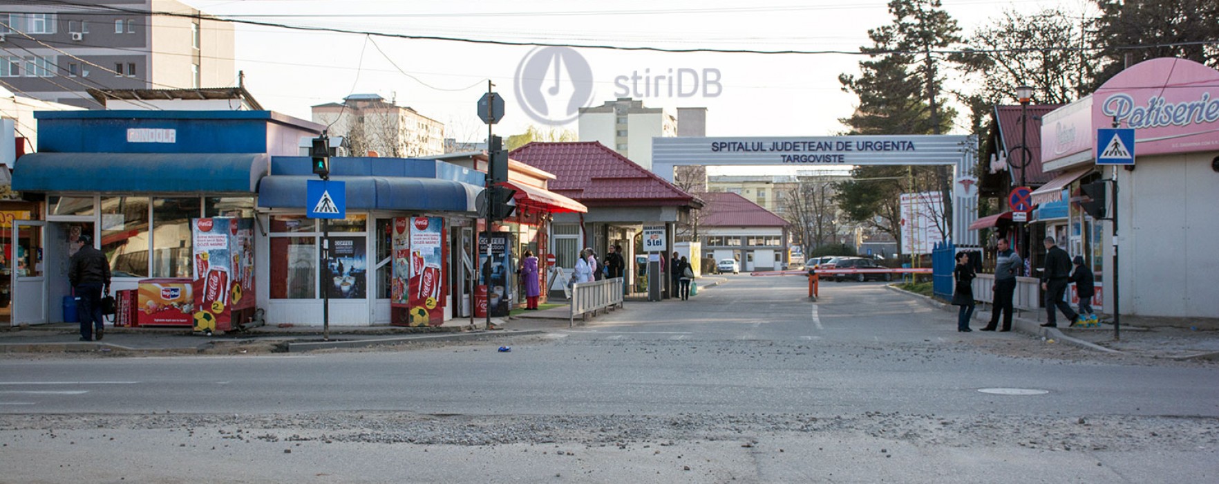 Spitalul Judeţean Târgovişte, sufocat de chioşcuri şi dughene