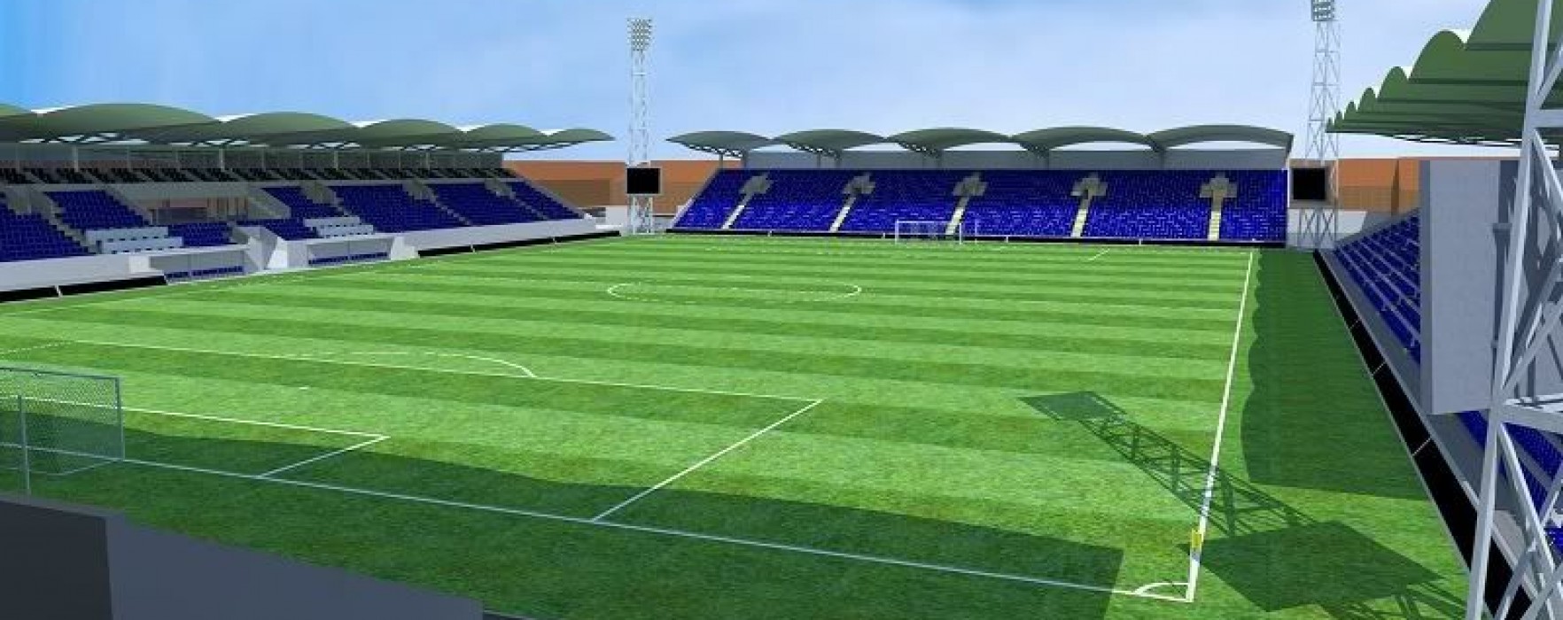 Stadionul ce se va construi la Târgovişte în zona mallului este în stadiul de începere a proiectării