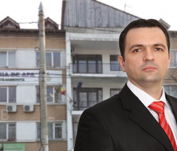 Primarul Târgoviştei: Cer demisia conducerii companiei de apă; sunt corecţii de sute de miliarde lei vechi