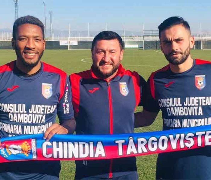 Fotbal: Chindia Târgovişte i-a transferat pe Bradley Diallo şi Valmir Berisha