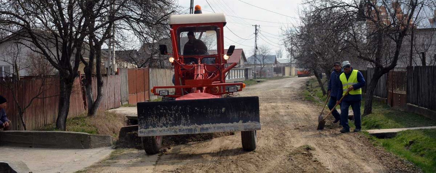 Târgovişte: Reabilitare de străzi în cartierul Priseaca