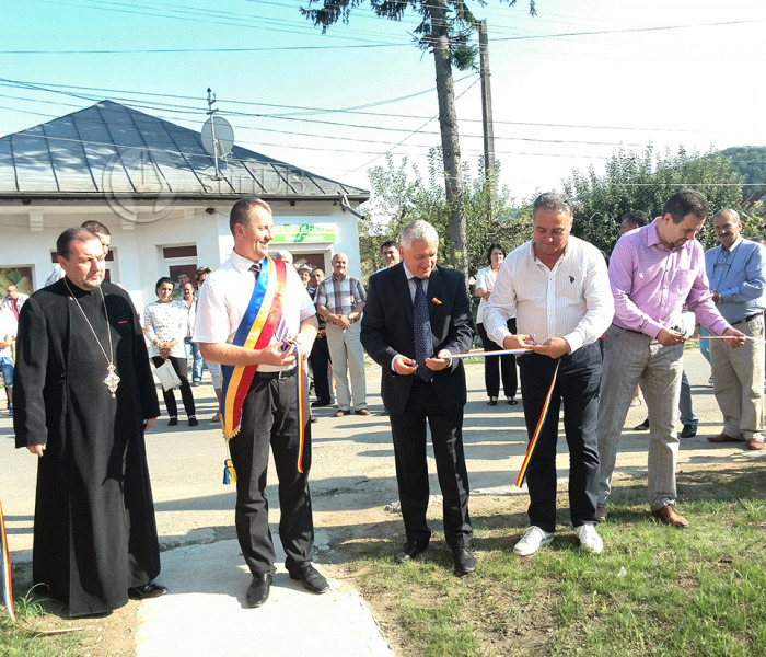 After school şi cămin cultural, inaugurate la Vişineşti