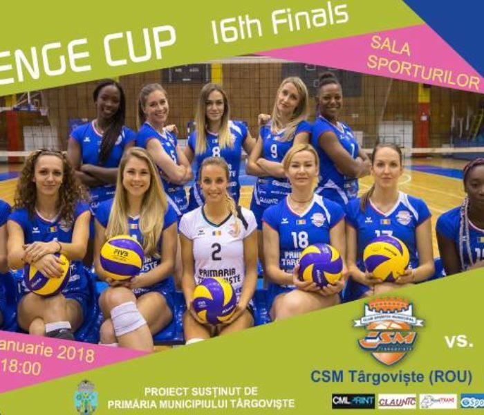 Volei feminin: CSM Târgovişte s-a calificat fără emoţii în optimile Cupei Challenge