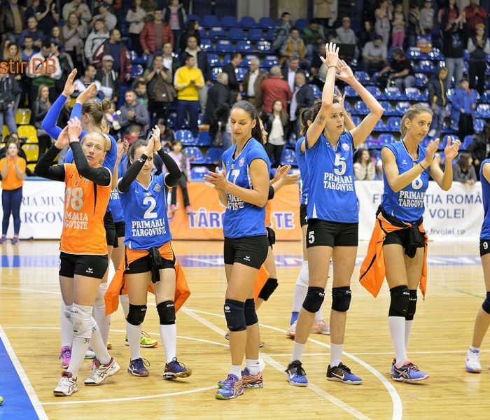 Volei feminin: CSM Târgovişte învinge CSM Bucureşti şi urcă pe locul 2 în Divizia A1