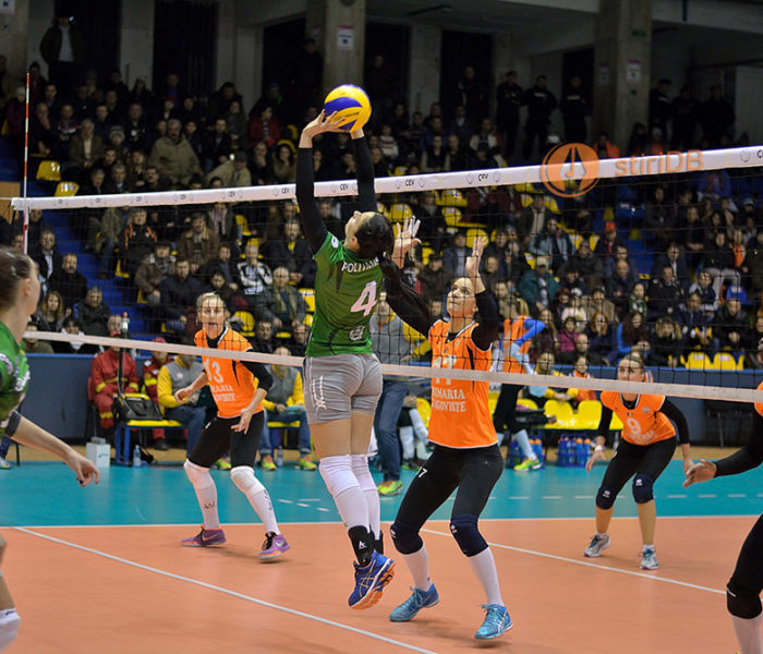 Volei feminin: CSM Târgoviște – Khimik Yuzhny 2-3, în șaisprezecimile Cupei CEV