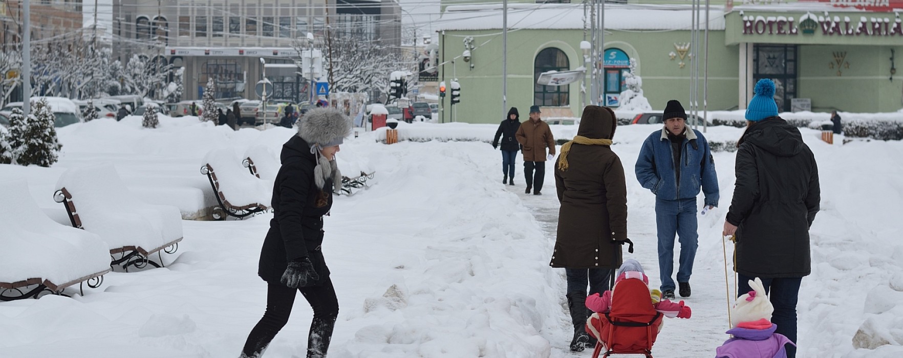 Ninsori pe arii extinse la jumătatea săptămânii și precipitații mixte după 1 februarie