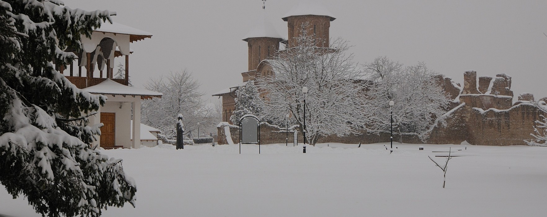 Imagini de iarnă din Târgovişte (foto)