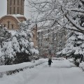 Imagini de iarnă din Târgovişte (foto)