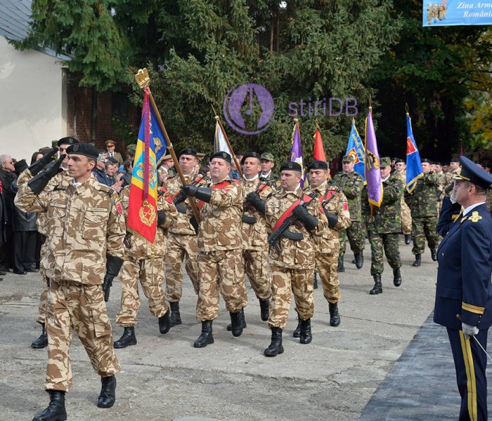 Ziua Armatei Române, imagini din unitatea de la Teiş (foto)