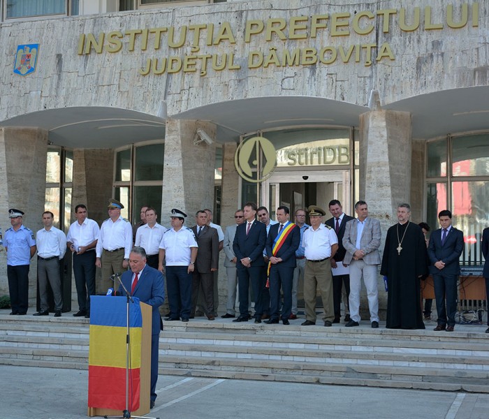 Ziua Imnului Naţional, sărbătorită miercuri la Târgovişte (foto)